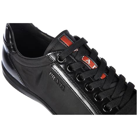 prada scarpe sneakers uomo in pelle|prada men's shoes clearance.